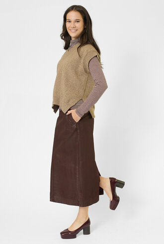 Pomandere Merino Vest Dove Grey