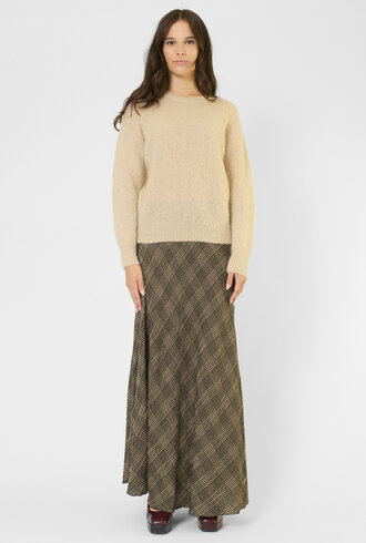 Pomandere Crew Neck Sweater Vanilla