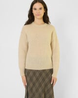 Pomandere Crew Neck Sweater Vanilla