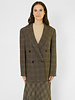 Pomandere Prince of Wales Flannel Jacket Dove Grey