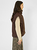 Pomandere Cotton Drill Vest Plum