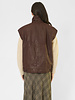 Pomandere Cotton Drill Vest Plum