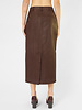 Pomandere Cotton Drill Skirt Plum
