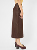 Pomandere Cotton Drill Skirt Plum