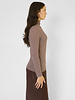 Pomandere T-Shirt Stripe Plum