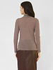 Pomandere T-Shirt Stripe Plum