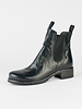 Shoto Flat Pull On Boots Black