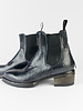 Shoto Flat Pull On Boots Blue