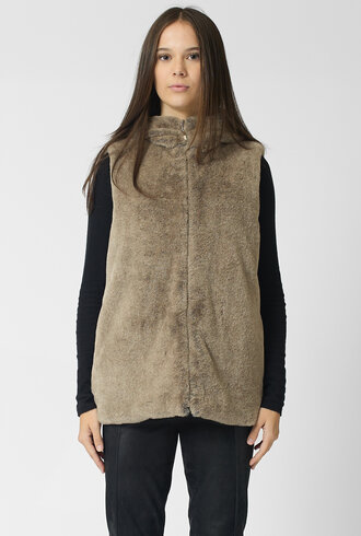 Pret Pour Partir Gilet Reversible Craie