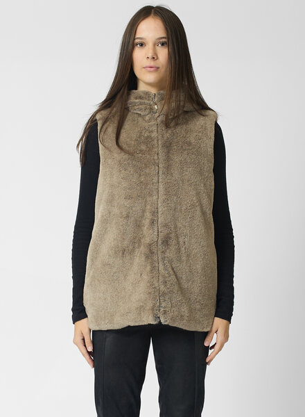 Pret Pour Partir Gilet Reversible Craie