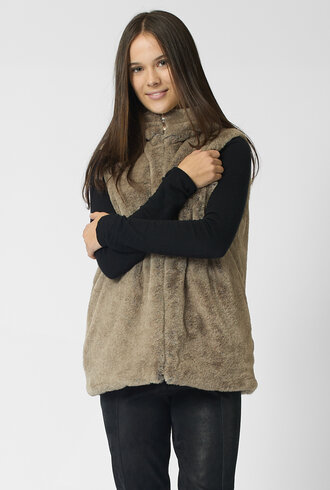 Pret Pour Partir Gilet Reversible Craie