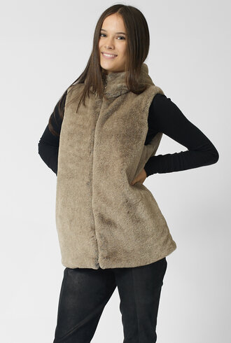 Pret Pour Partir Gilet Reversible Craie