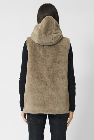 Pret Pour Partir Gilet Reversible Craie