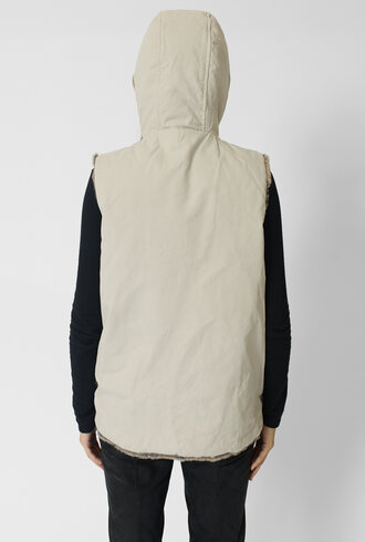 Pret Pour Partir Gilet Reversible Craie