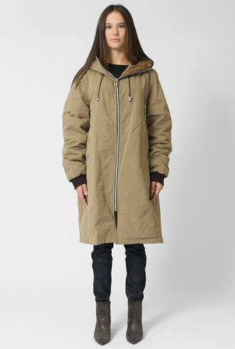 Pret Pour Partir Barbara Coat Taupe