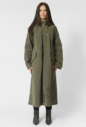 Pret Pour Partir io Cor Trench Kaki