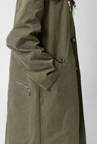 Pret Pour Partir io Cor Trench Kaki