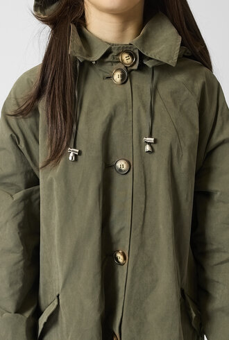 Pret Pour Partir io Cor Trench Kaki