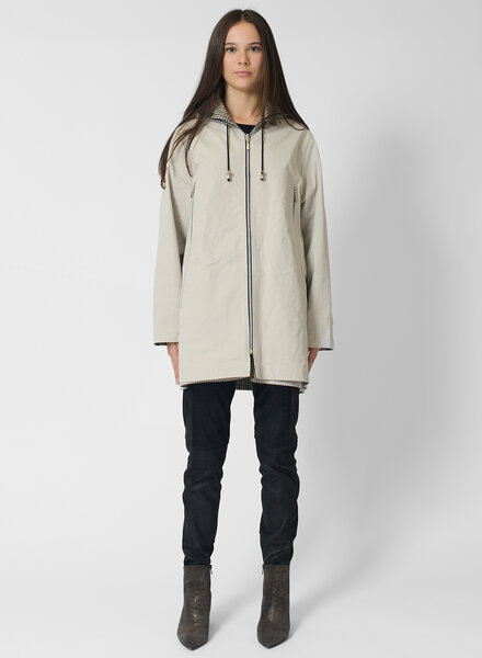 Pret Pour Partir Kenya Cor Reversible Coat Craie