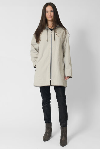 Pret Pour Partir Kenya Cor Reversible Coat Craie