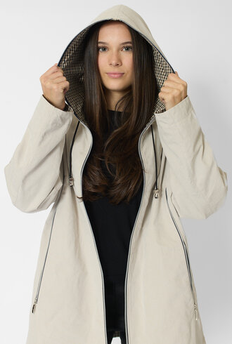 Pret Pour Partir Kenya Cor Reversible Coat Craie