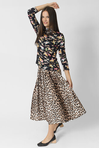 La Prestic Ouiston Sous Pull Cavallo Noir