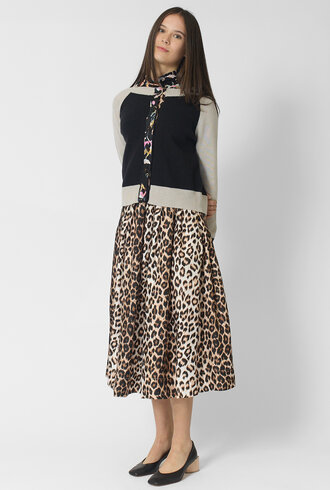 La Prestic Ouiston Lorient Cardigan Mix Noir