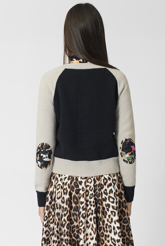 La Prestic Ouiston Lorient Cardigan Mix Noir