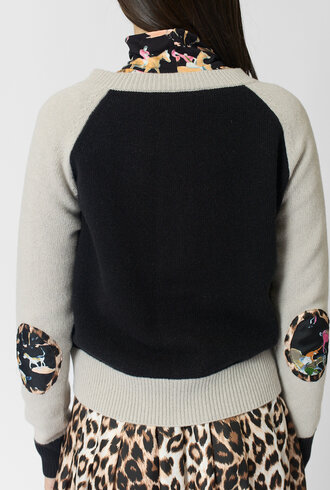 La Prestic Ouiston Lorient Cardigan Mix Noir