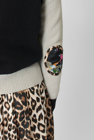 La Prestic Ouiston Lorient Cardigan Mix Noir