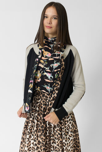 La Prestic Ouiston Lorient Cardigan Mix Noir