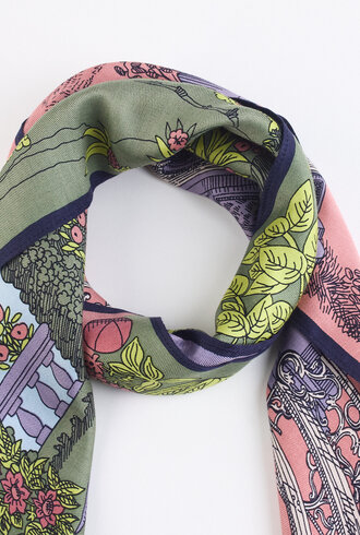 Inouitoosh Square Quatre Saisons Pastel