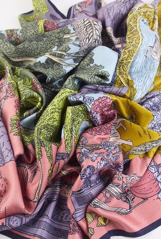 Inouitoosh Square Quatre Saisons Pastel