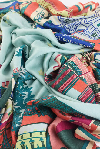 Inouitoosh Square J'aime Paris Multico