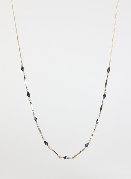 Dana Kellin Fashion Black Spinel Necklace