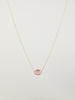 Dana Kellin Fine Pink Tourmaline Gold Necklace