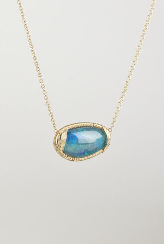Dana Kellin Fine Opal Gold Necklace