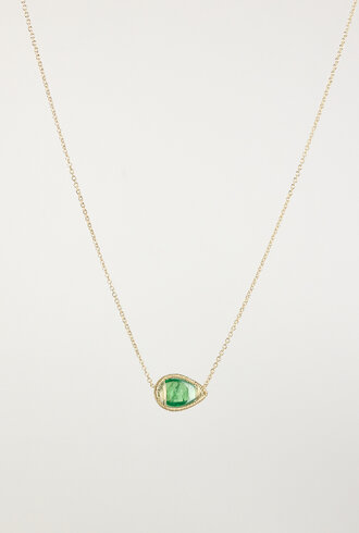 Dana Kellin Fine Tsavorite Gold Necklace