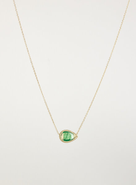 Dana Kellin Fine Tsavorite Gold Necklace