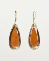 Dana Kellin Fine Hessonite Garnet Gold Earrings