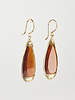 Dana Kellin Fine Hessonite Garnet Gold Earrings