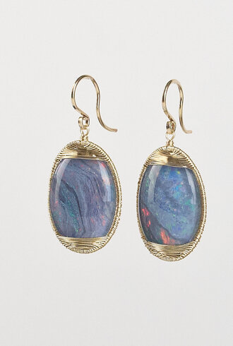 Dana Kellin Fine Opal Gold Earrings