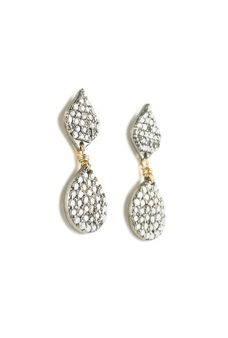 Dana Kellin Fine Diamond Teardrop Post Earrings