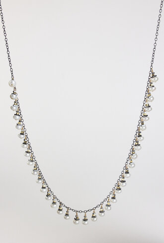 Dana Kellin Fashion Pearl Drops Necklace