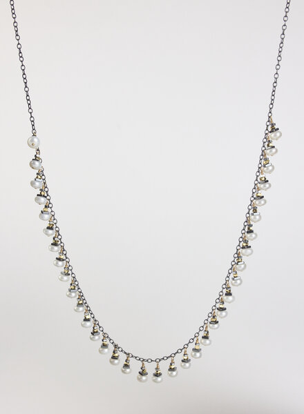 Dana Kellin Fashion Pearl Drops Necklace