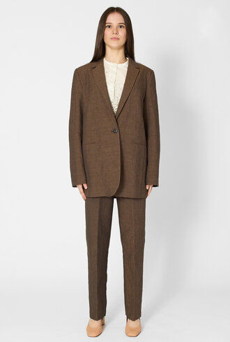 Pomandere Long Jacket Cocoa