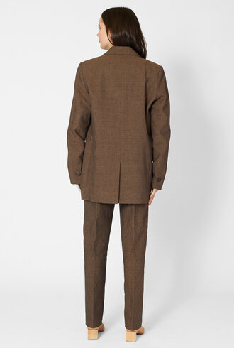 Pomandere Long Jacket Cocoa