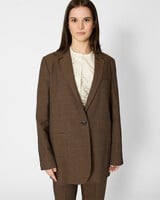 Pomandere Long Jacket Cocoa