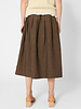 Pomandere Pleated Skirt Cocoa