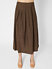 Pomandere Pleated Skirt Cocoa